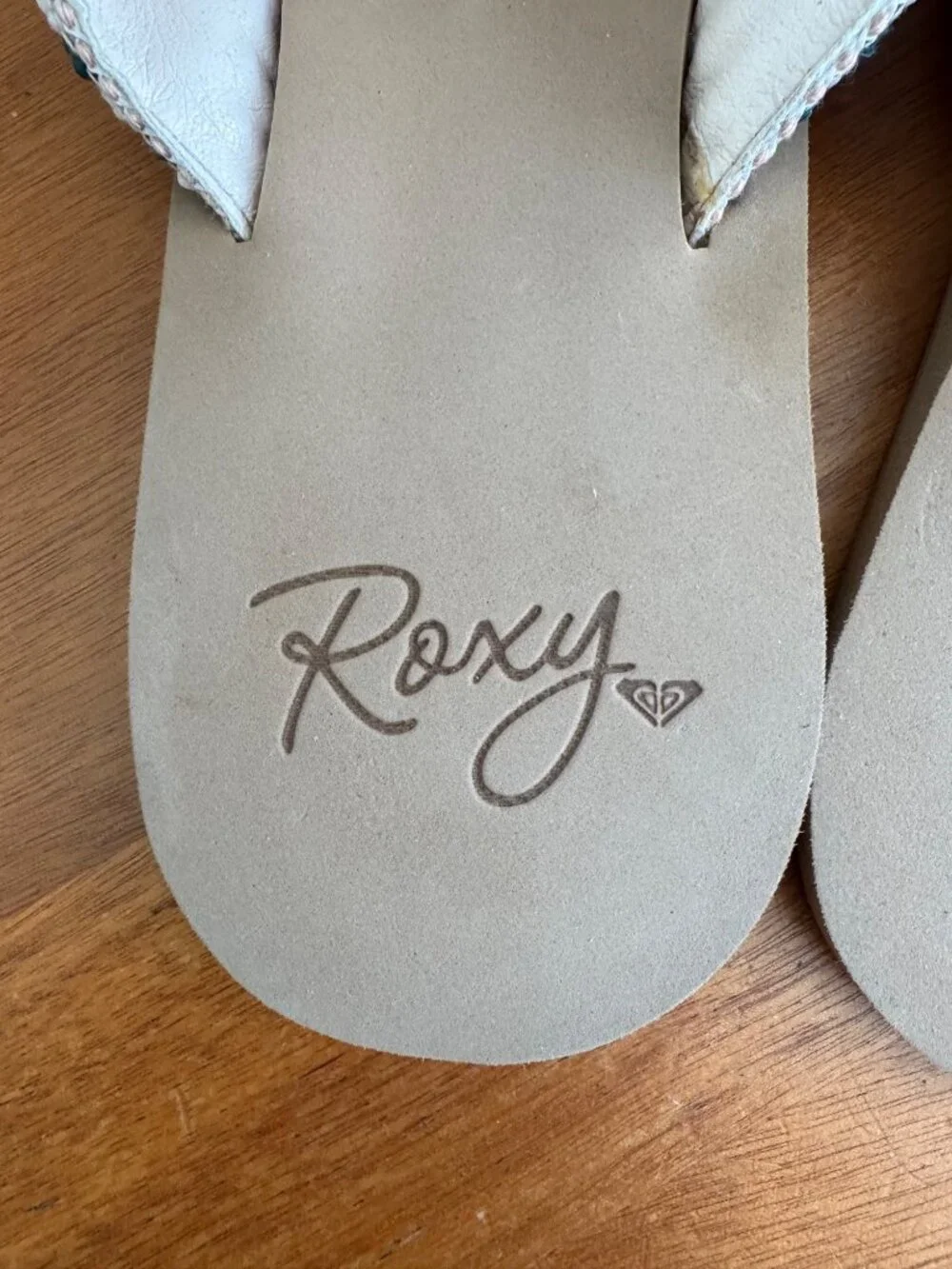 Roxy Roselani Textile Sandal Cross Strap Flip Flop Woven Multi-Color Beach 11